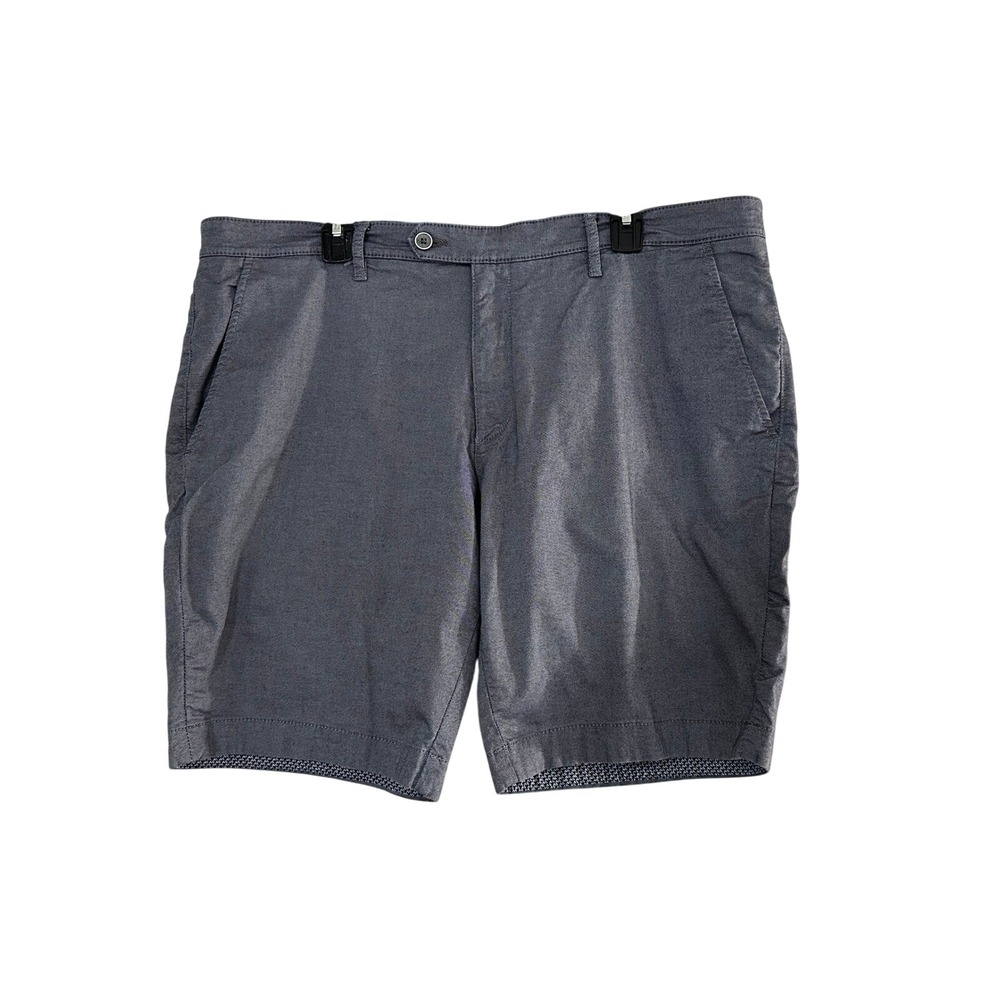 Ted Baker London Mens 40R‎ Herbosh Chino Shorts Navy Blue Stretch Cotton